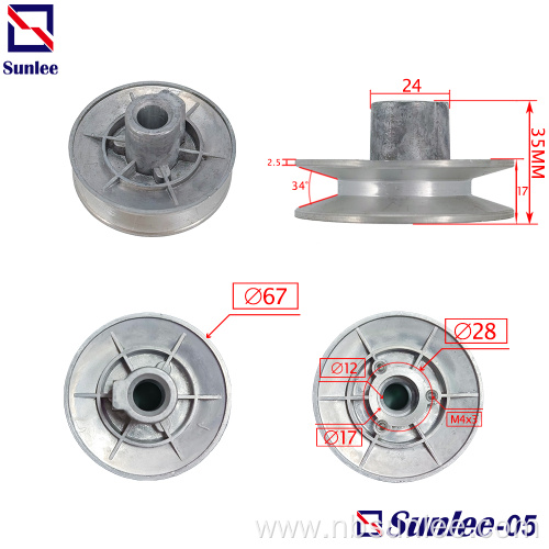 Twin-tub Washing machine motor Pulley D67mm